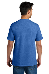 Port & Co CVC Tee PC340 - Heather Royal Back
