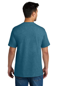 Port & Co CVC Tee PC340 - Mountain Blue Heather Back