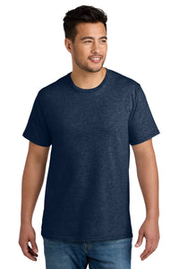 Port & Co CVC Tee PC340 - Team Navy Heather
