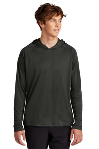 Port & Co Performance Pullover Hooded Tee PC380H - Jet Black