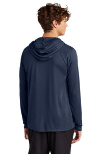 Port & Co Performance Pullover Hooded Tee PC380H - True Navy Back