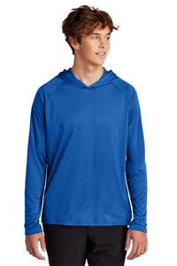 Port & Co Performance Pullover Hooded Tee PC380H - True Royal
