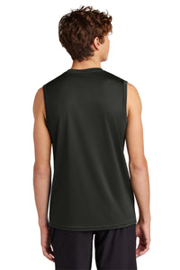 Port & Co Performance Sleeveless Tee PC380SL - Jet Black Back