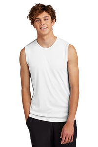 Port & Co Performance Sleeveless Tee PC380SL - White