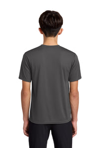 Port & Co Youth Performance Tee - Charcoal Back