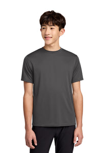 Port & Co Youth Performance Tee - Charcoal