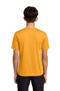 Port & Co Youth Performance Tee - Gold Back
