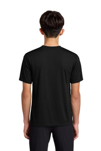 Port & Co Youth Performance Tee - Jet Black Back