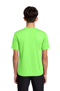 Port & Co Youth Performance Tee - Neon Green Back