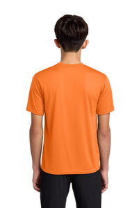 Port & Co Youth Performance Tee - Neon Orange Back