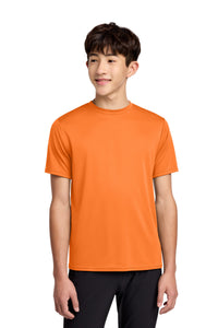 Port & Co Youth Performance Tee - Neon Orange