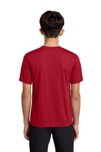 Port & Co Youth Performance Tee - Red Back