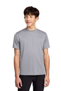 Port & Co Youth Performance Tee - Silver