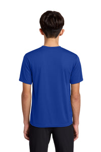 Port & Co Youth Performance Tee - True Royal Back