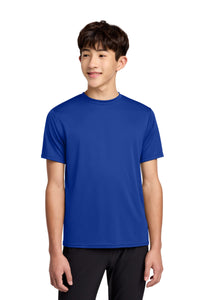 Port & Co Youth Performance Tee - True Royal