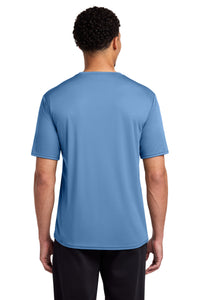 Port & Co Performance Tee - Carolina Blue Back
