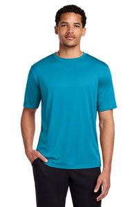 Port & Co Performance Tee - Neon Blue