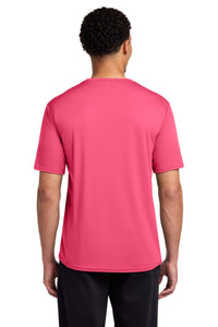 Port & Co Performance Tee - Neon Pink Back