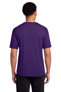 Port & Co Performance Tee - Team Purple Back