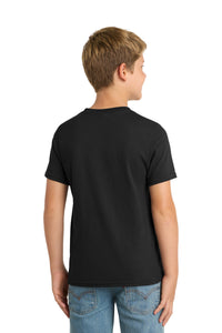 Port & Co Youth Performance Blend Tee - Jet Black Back