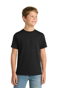Port & Co Youth Performance Blend Tee - Jet Black