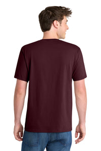 Port & Co Performance Blend Tee - Athletic Maroon Back