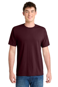 Port & Co Performance Blend Tee - Athletic Maroon