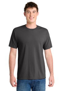 Port & Co Performance Blend Tee - Charcoal