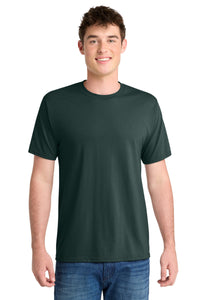 Port & Co Performance Blend Tee - Dark Green