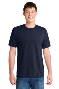 Port & Co Performance Blend Tee - Deep Navy