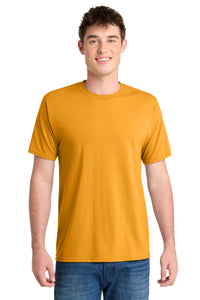 Port & Co Performance Blend Tee - Gold