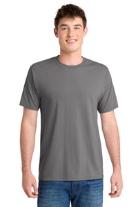 Port & Co Performance Blend Tee - Medium Grey