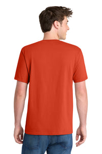 Port & Co Performance Blend Tee - Orange Back