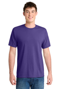 Port & Co Performance Blend Tee - Purple