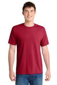 Port & Co Performance Blend Tee - Red