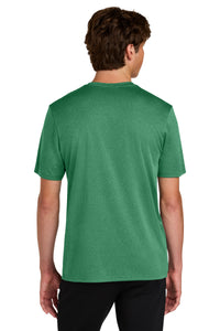 Port & Co Heather Performance Tee PC390 - Kelly Heather Back