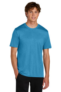 Port & Co Heather Performance Tee PC390 - Turquoise Heather
