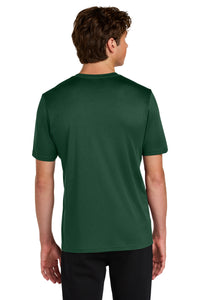 Port & Co Heather Performance Tee PC390 - Vintage Forest Green Back