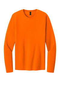 Port & Co Easy Cotton Long Sleeve Tee PC43LS - S. Orange