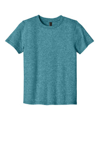 Port & Co Youth Easy Cotton Tee PC43Y - Vivid Teal Heather