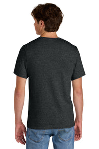 Port & Co Easy Cotton Tee PC43 - Black Heather Back