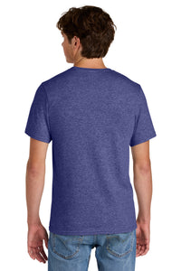 Port & Co Easy Cotton Tee PC43 - Heather Purple Back