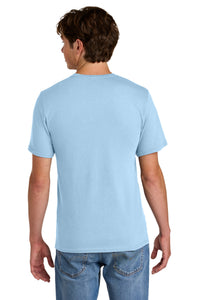 Port & Co Easy Cotton Tee PC43 - Ice Blue Back