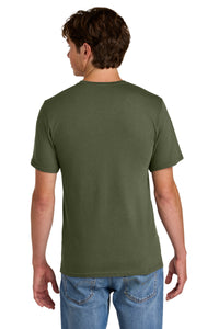 Port & Co Easy Cotton Tee PC43 - Olive Drab Green Back