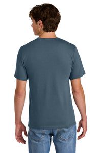 Port & Co Easy Cotton Tee PC43 - Steel Blue Back