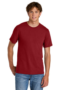 Port & Co Easy Cotton Tee PC43 - Vintage Red