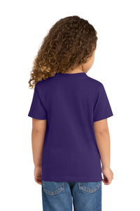 Port & Co Toddler Fan Favorite Tee - Team Purple Back