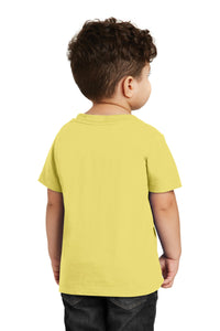 Port & Co Toddler Fan Favorite Tee - Yellow Back