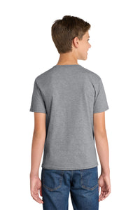 Port & Co Youth Fan Favorite Tee - Athletic Heather Back