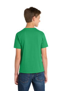 Port & Co Youth Fan Favorite Tee - Athletic Kelly Back
